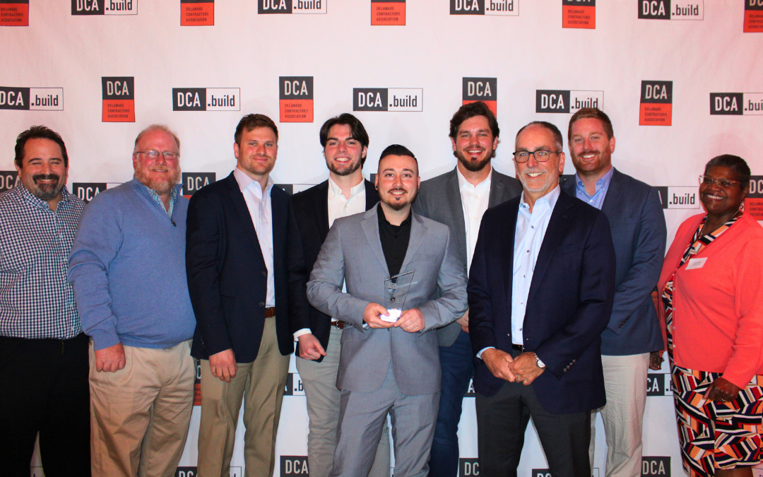 Gbuild team wins Delaware Contractor Association's Governor's Safety Award